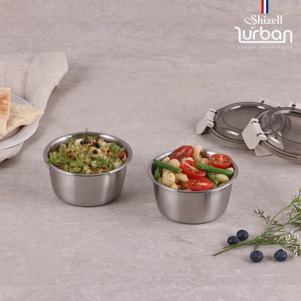 쉬젤 러반 슈퍼클린찬통 원형2종세트 350ml 2EA