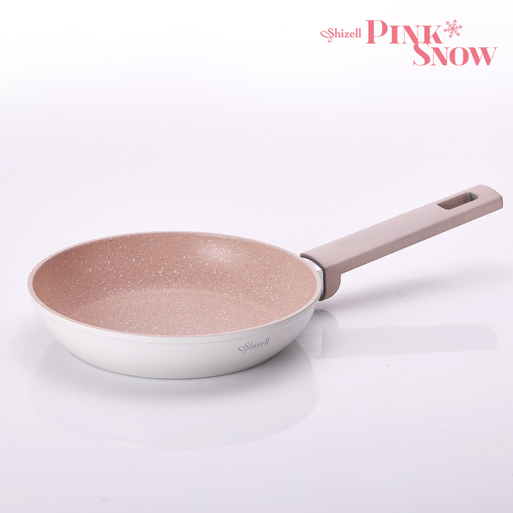 [쉬젤] 핑크스노우 IH 프라이팬 (20cm)