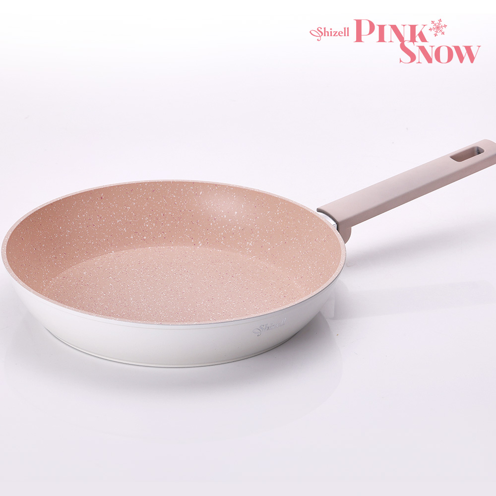 [쉬젤] 핑크스노우 IH 프라이팬 (28cm)
