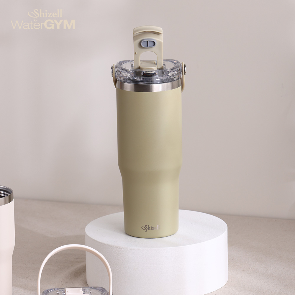 [쉬젤] 워터짐 텀블러_900ml (올리브카키)